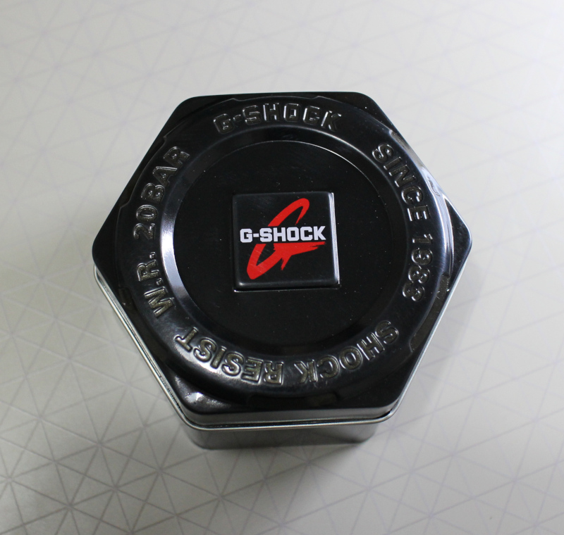 Упаковка часов Casio G-Shock GA-110GB