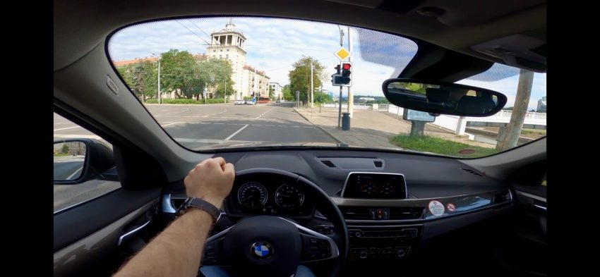 2020 BMW X1 Drive - POV Test Drive (Vilnius. Lithuania)